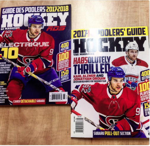 HAHA!!!!  On vous avait dit que HOCKEY LE MAGAZINE lisait Hockey30...
