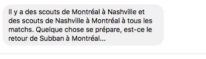 Le retour de PK Subban à Montréal?