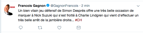 Simon Després...CH dans ses CULOTTES...