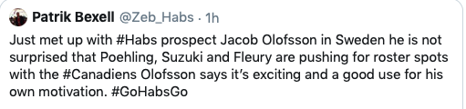 Jacob Olofsson se FOUT absolument de ceux qui le traitent de FLOP....