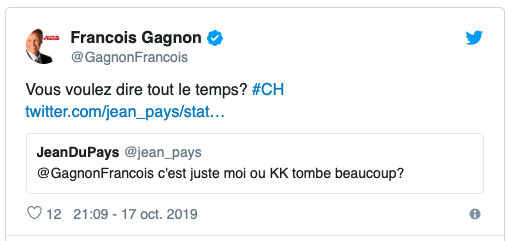 Au tour de François Gagnon d'HUMILIER KK..