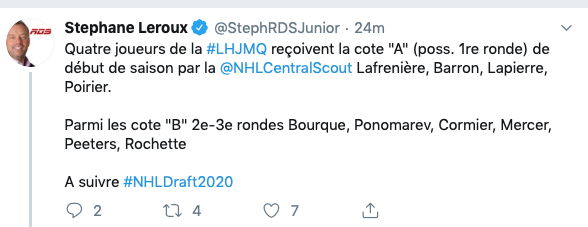 Du GROS TALENT en possession de rondelle au Québec...
