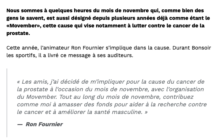 Ron Fournier se fait POUSSER la MOUSTACHE!!!!