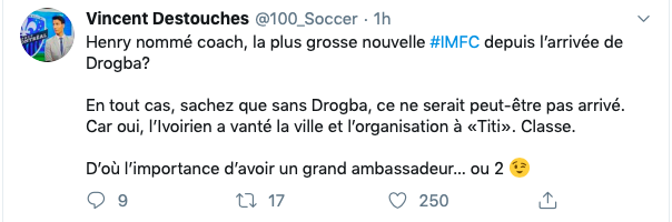 Jeremy Filosa...Devrait s'EXCUSER auprès de Didier Drogba...