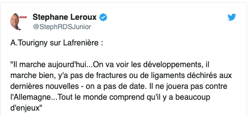 Alexis Lafrenière...est BÉNI des DIEUX...