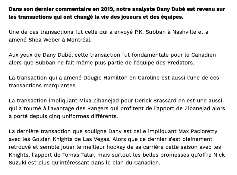 C'est rendu que Dany Dubé....Est encore PLUS LICHEUX que Renaud Lavoie...