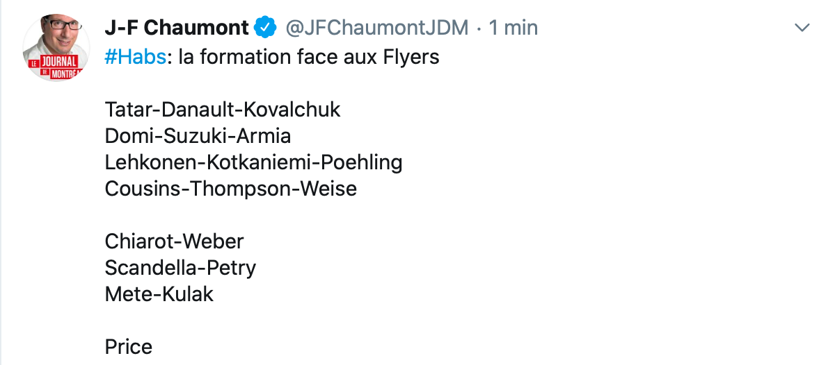 Claude Julien continue de provoquer Max Domi...