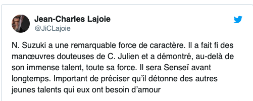 Jean-Charles Lajoie continue sa CROISADE contre Claude Julien...