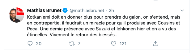 Mathias Brunet protège KK, mais....
