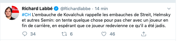 Richard Labbé RIDICULISE Marc Bergevin..