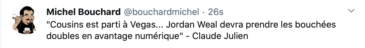 Est-ce que Claude Julien va s'en remettre ?