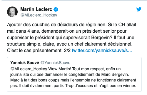 Martin Leclerc...vient de perdre TOUTE CRÉDIBILITÉ...