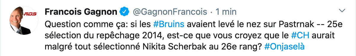 Même Francois Gagnon traite Trevor Timmins d'incompétent...
