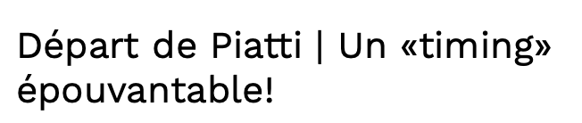 Nacho Piatti part comme un VOLEUR vs Carey Price le TEAM GUY....
