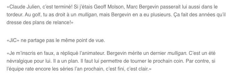 Yvon Pedneault CONGÉDIE Marc Bergevin et Claude Julien!!!