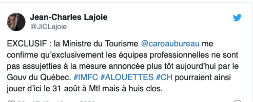 Jean-Charles Lajoie s'est fait RAMASSER sur twitter....