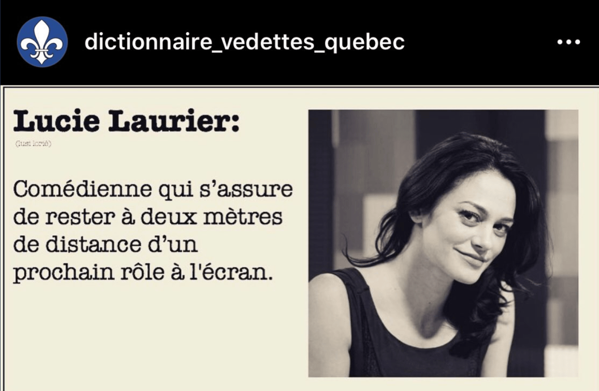 Lucie Laurier RIDICULISÉ...