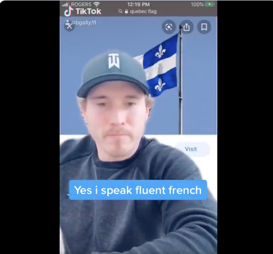 Brendan Gallagher continue ses cours de français..HAHA!!!