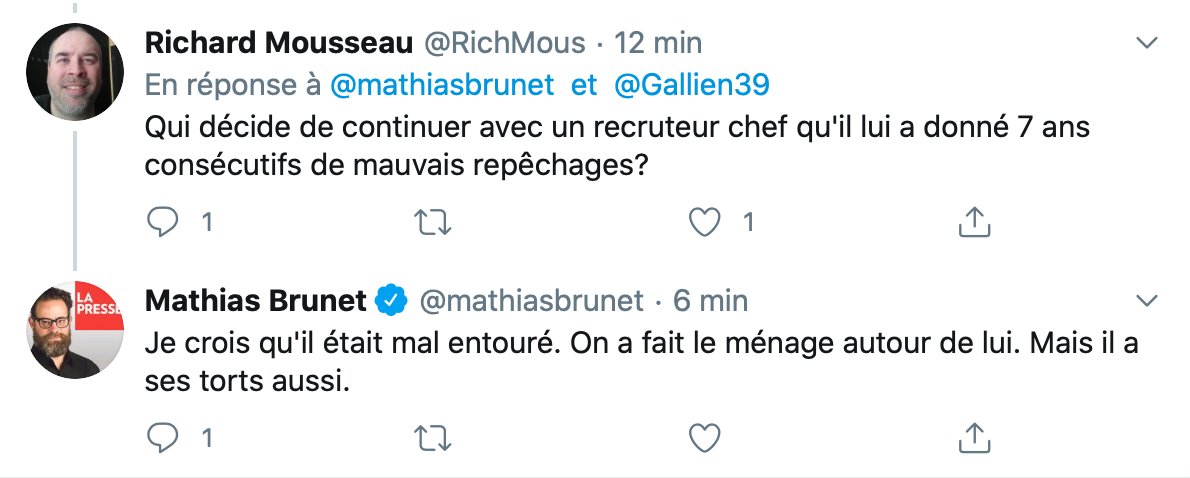 HAHA...Mathias Brunet continue d'être la risée...