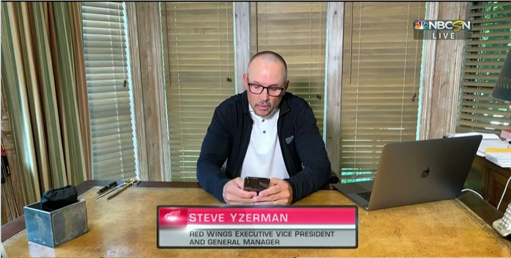 Steve Yzerman sait qu'il n'aura pas Stutzle au 4e rang, DONC...