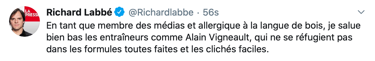HAHA...Richard Labbé défend Alain Vigneault...