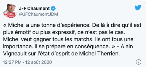 Michel Therrien est NERVEUX..
