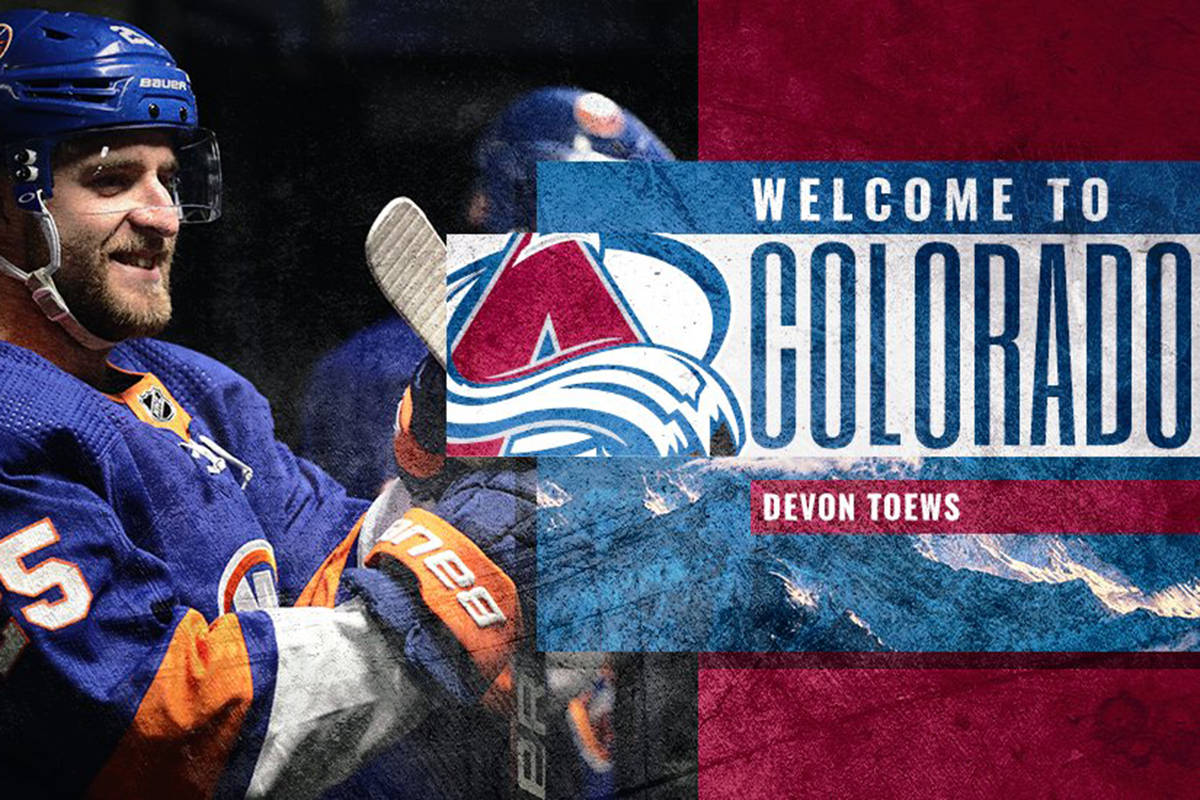 Devon Toews signe au Colorado!!!!