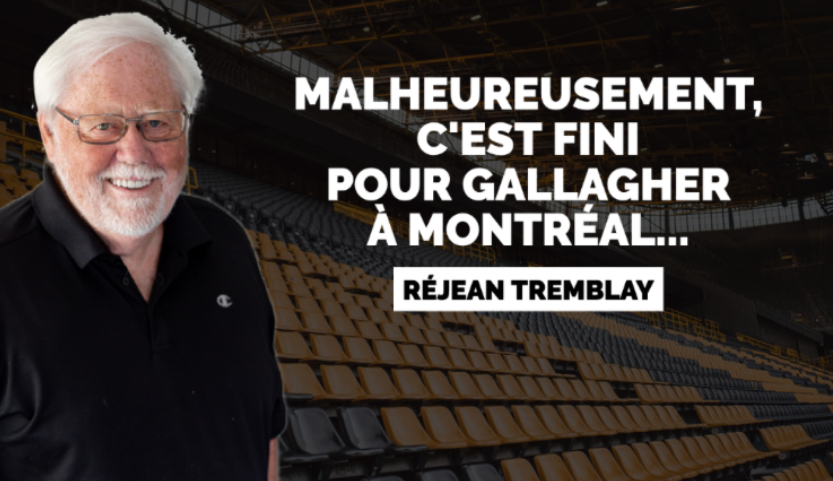 Réjean Tremblay...DURE SOIRÉE...