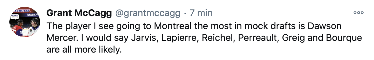 Son avenir semble être à Montréal...