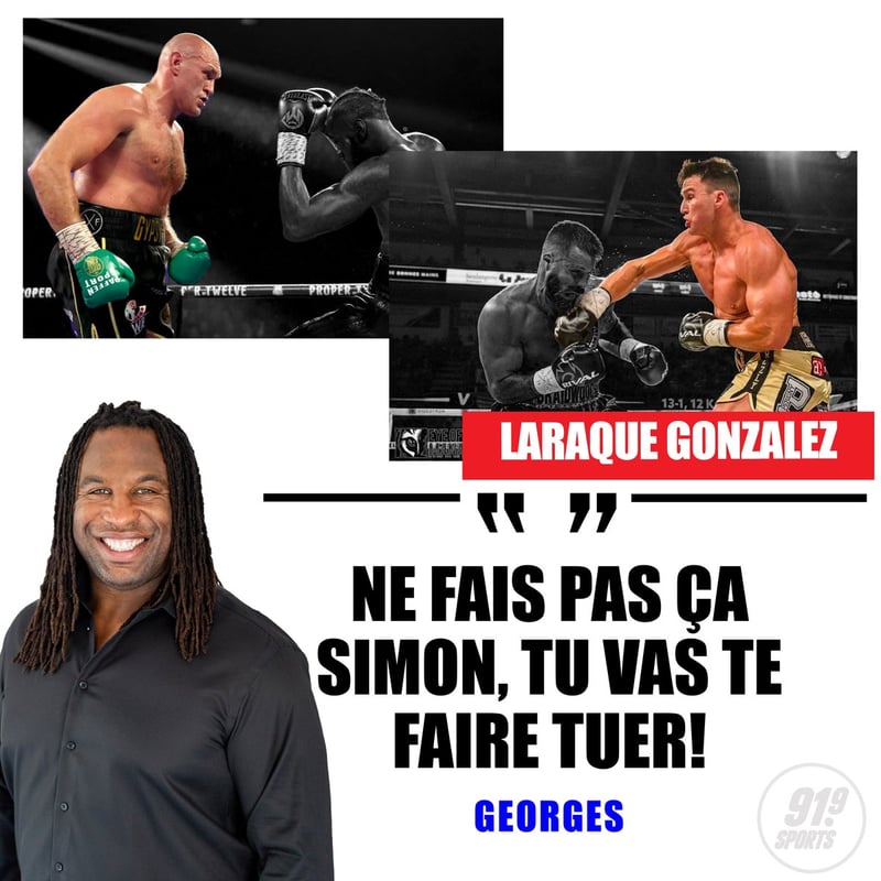 Simon Kean traite Georges Laraque de HAS BEEN!!!! Et veut lui CASSER la FACE!!!!