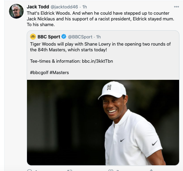 Tiger Woods reçoit beaucoup de HATE...