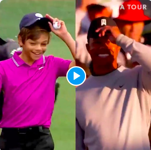 Vidéo: Tiger Woods et son fils...Sont absolument PAREILS!!!!!!