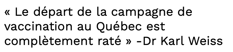 COVID-19: Le Québec dans la TOURMENTE, Molson STRESSE...