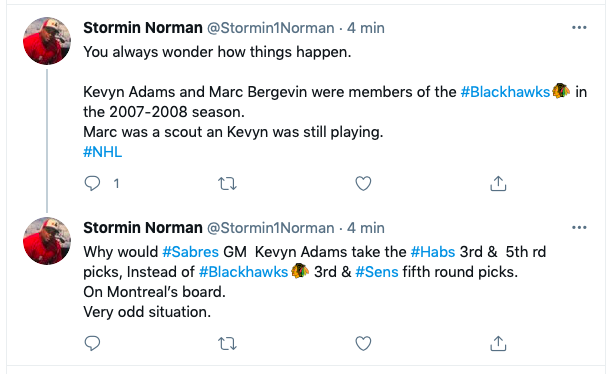 Marc Bergevin et Kevyn Adams ont ARNAQUÉ les Leafs et les Hawks!!!