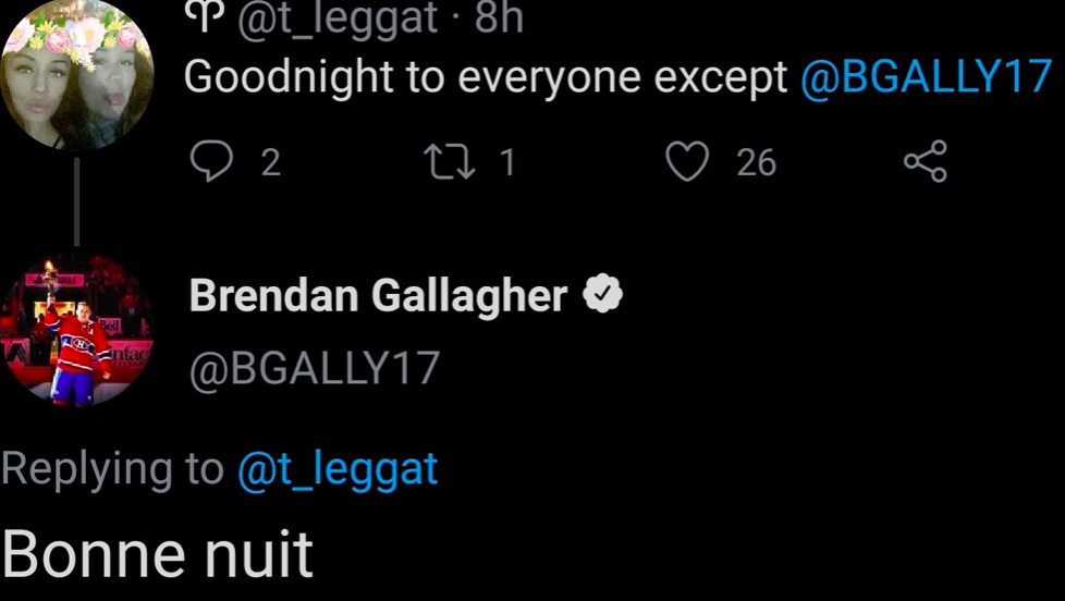 Brendan Gallagher le CÉLIBATAIRE...BAVEUX avec ses conquêtes...