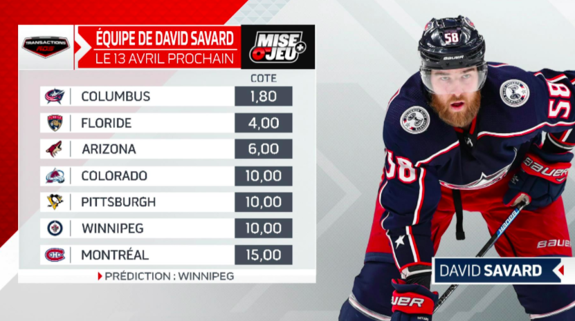 David Savard avec le Lightning: Hockey30 avait averti Mise-O-Jeu...