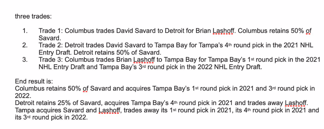 David Savard est passé par Détroit avant Tampa Bay!!!