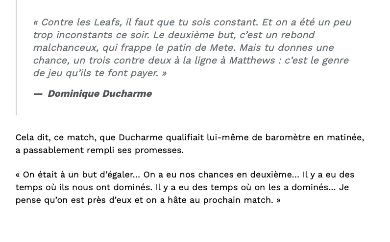 François Gagnon RAMASSE Dominique Ducharme!!!