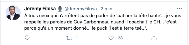 Guy Carbonneau en FURIE...