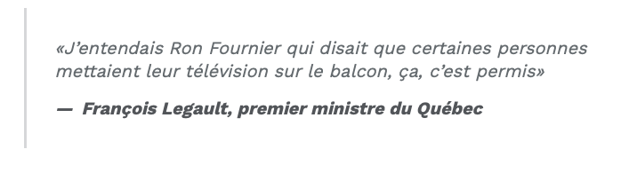 HAHA!! Le PREMIER MINISTRE du Québec te lance un message!!!!