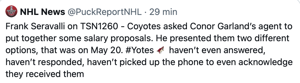 Les Coyotes sont une HONTE pour la LNH...