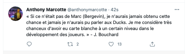 Joël Bouchard MENT comme il RESPIRE...