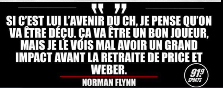 Pauvre Norman Flynn...