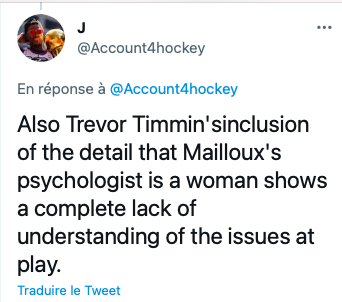 Trevor Timmins...et la COLÈRE des FEMMES...