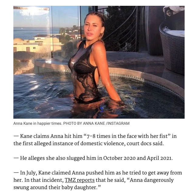Evander Kane ACCUSE son EX-FEMME....