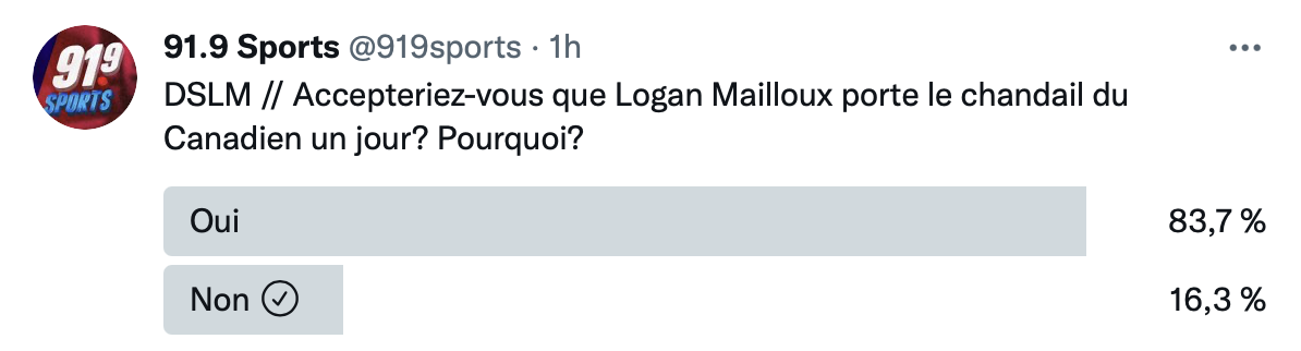 LA HONTE...Les Québécois veulent Logan Mailloux !!!