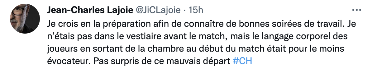 JIC accuse Dominique Ducharme...