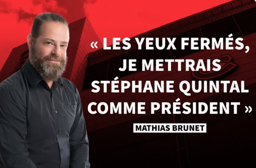 Stéphane Quintal PRÉSIDENT du Canadien de Montréal?