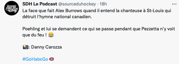 Alex Burrows a la mine des mauvais jours...