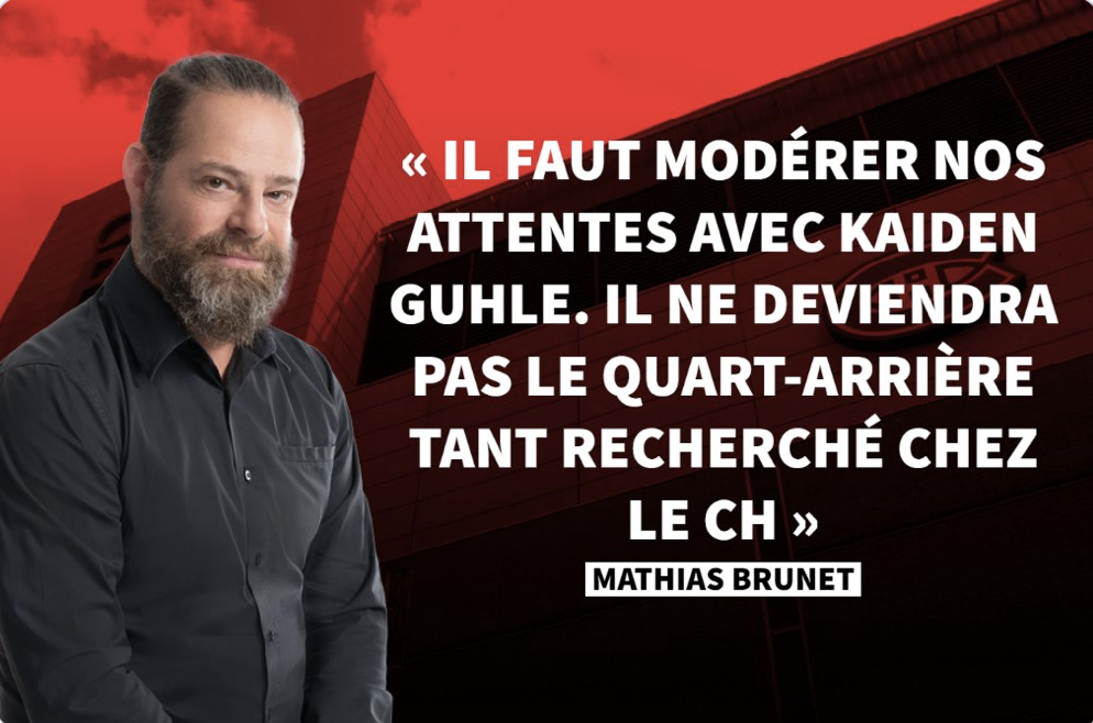 HAHA...Mathias Brunet s'humilie tout seul...